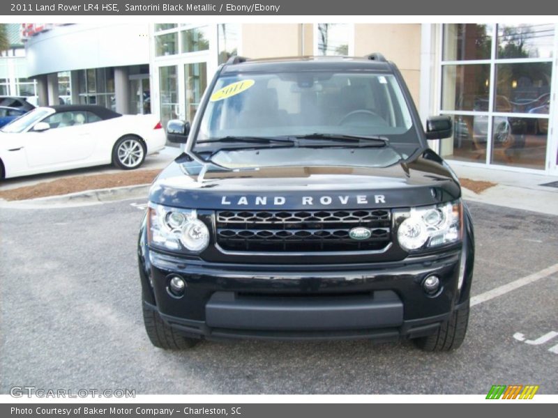 Santorini Black Metallic / Ebony/Ebony 2011 Land Rover LR4 HSE