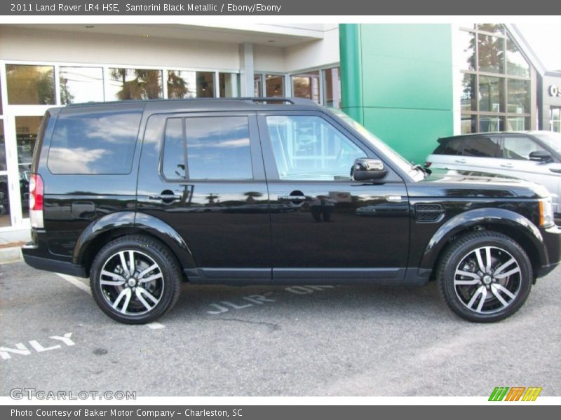 Santorini Black Metallic / Ebony/Ebony 2011 Land Rover LR4 HSE