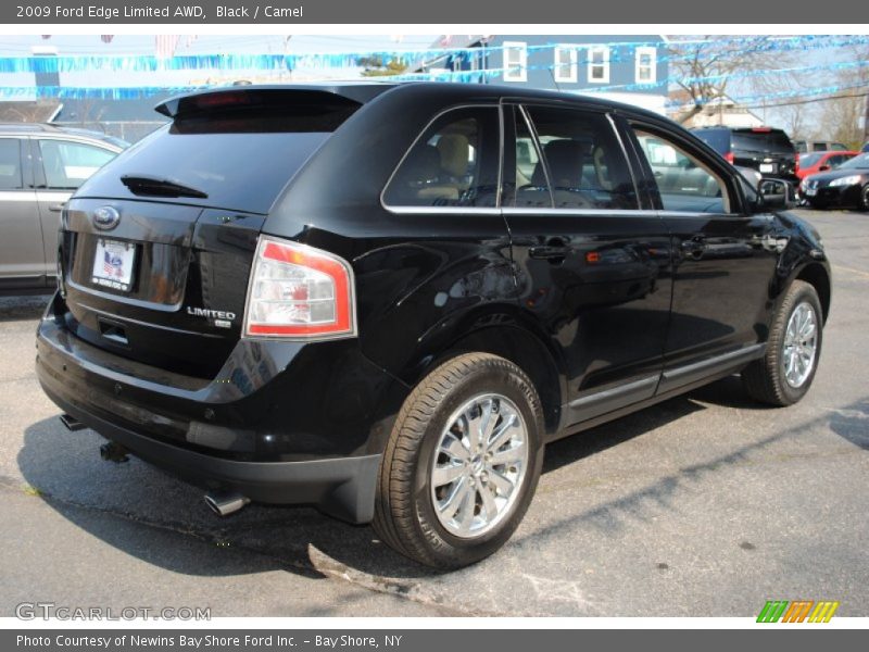 Black / Camel 2009 Ford Edge Limited AWD