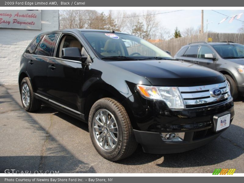 Black / Camel 2009 Ford Edge Limited AWD