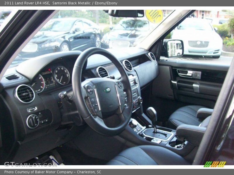 Santorini Black Metallic / Ebony/Ebony 2011 Land Rover LR4 HSE