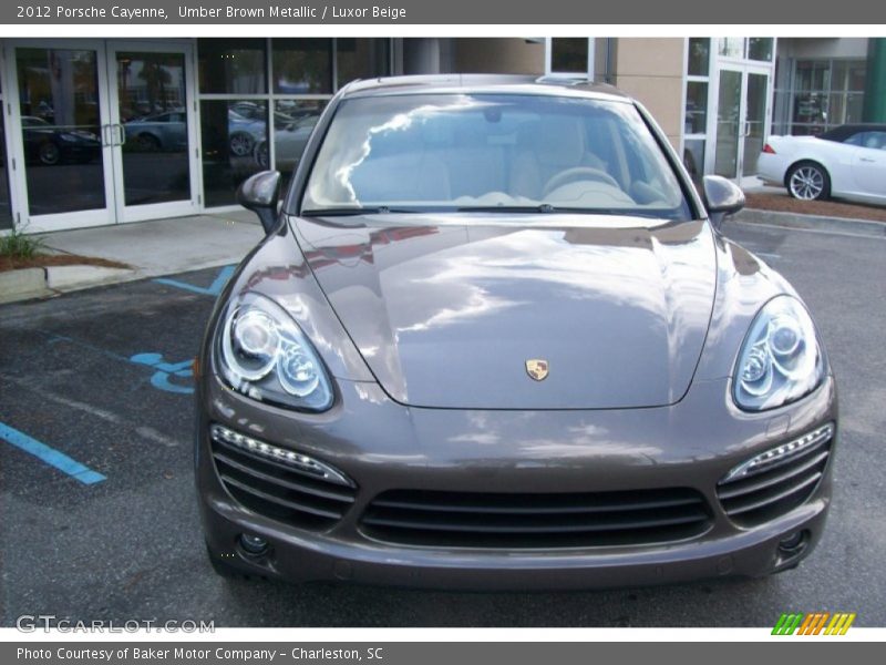 Umber Brown Metallic / Luxor Beige 2012 Porsche Cayenne