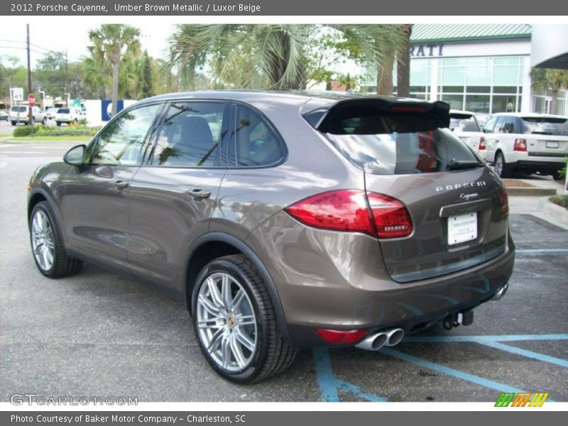 Umber Brown Metallic / Luxor Beige 2012 Porsche Cayenne