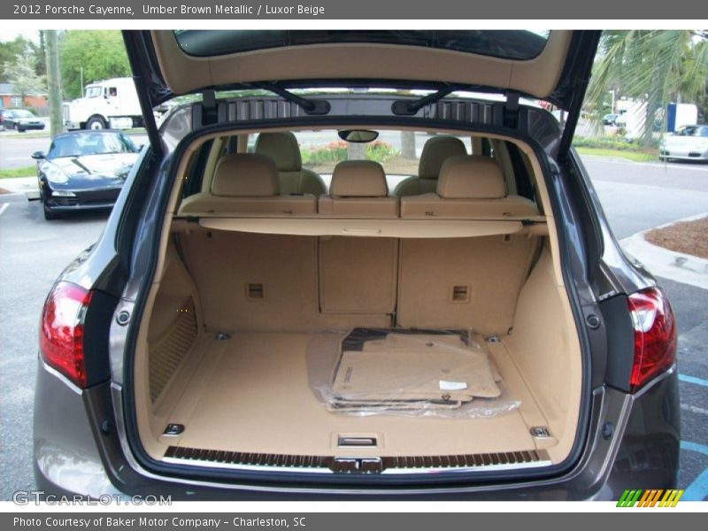  2012 Cayenne  Trunk