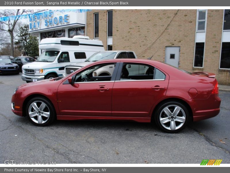  2010 Fusion Sport Sangria Red Metallic