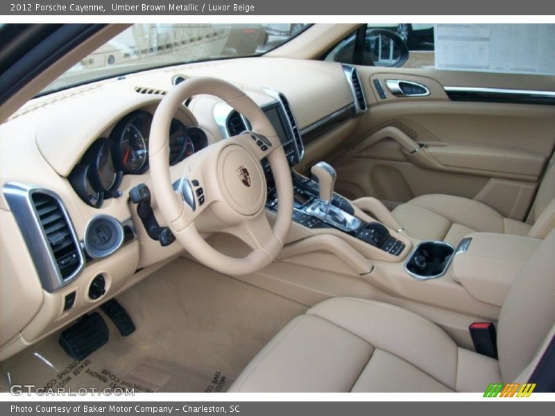 Luxor Beige Interior - 2012 Cayenne  