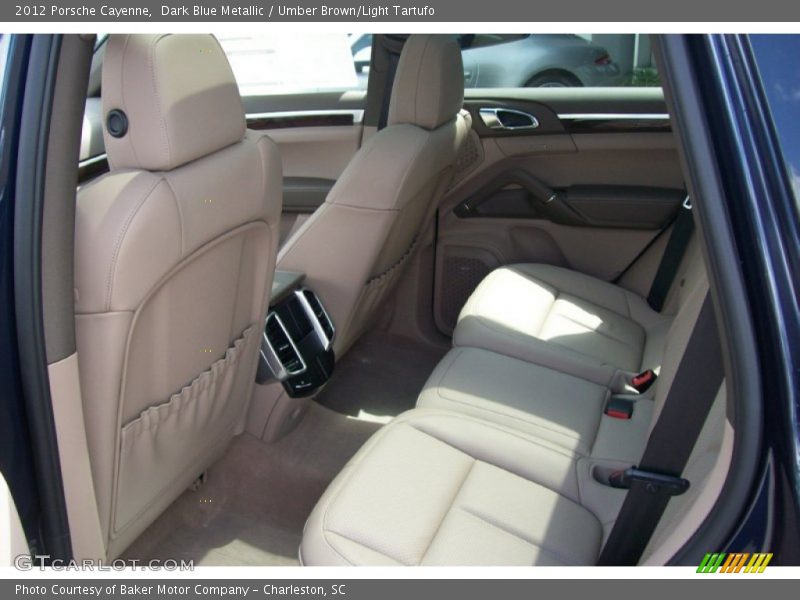 Dark Blue Metallic / Umber Brown/Light Tartufo 2012 Porsche Cayenne