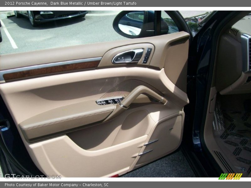 Dark Blue Metallic / Umber Brown/Light Tartufo 2012 Porsche Cayenne