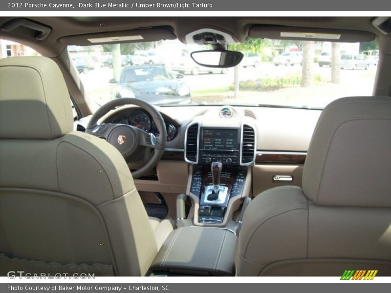 Dark Blue Metallic / Umber Brown/Light Tartufo 2012 Porsche Cayenne