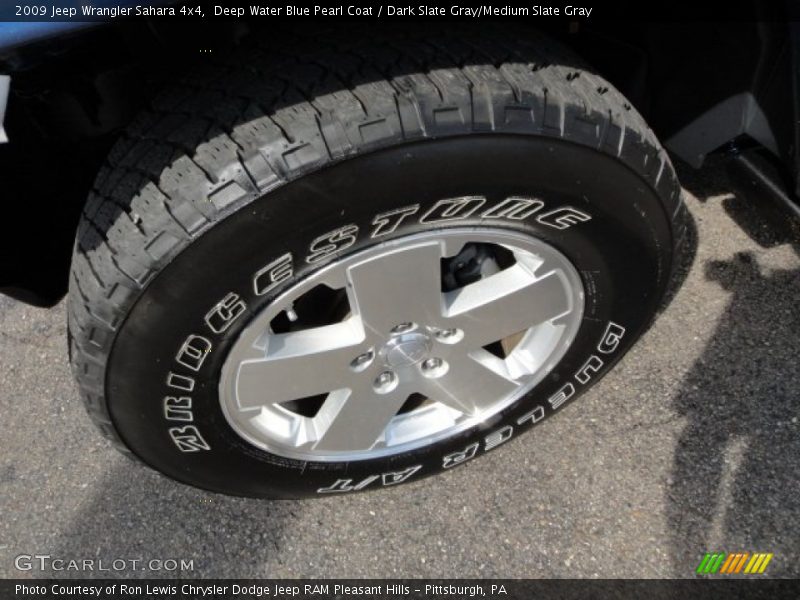 Deep Water Blue Pearl Coat / Dark Slate Gray/Medium Slate Gray 2009 Jeep Wrangler Sahara 4x4