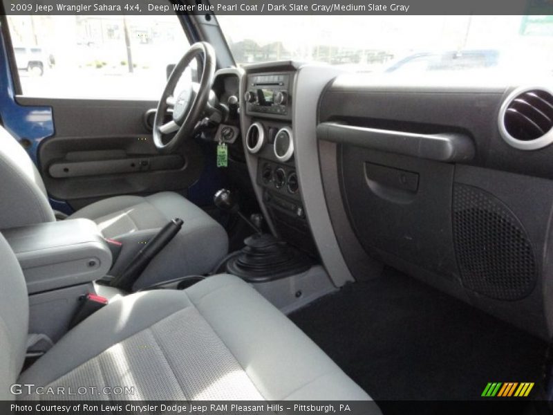 Deep Water Blue Pearl Coat / Dark Slate Gray/Medium Slate Gray 2009 Jeep Wrangler Sahara 4x4