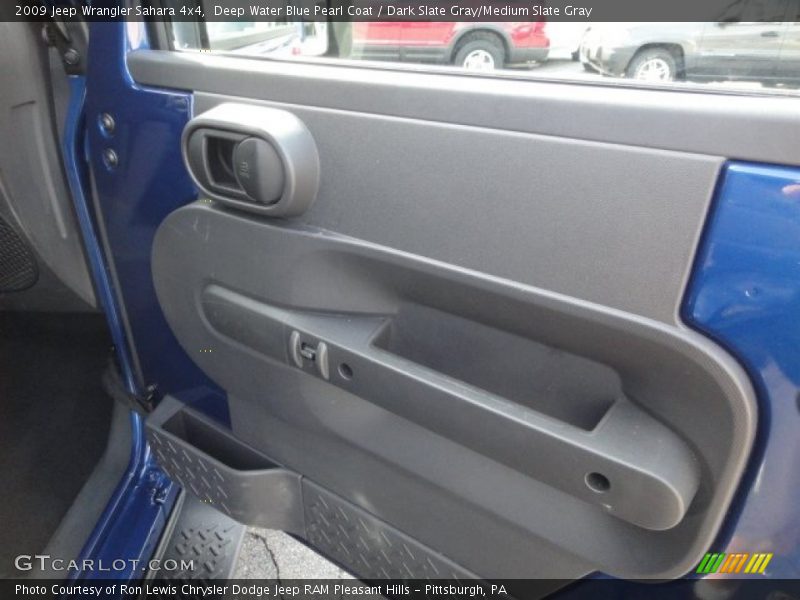 Deep Water Blue Pearl Coat / Dark Slate Gray/Medium Slate Gray 2009 Jeep Wrangler Sahara 4x4