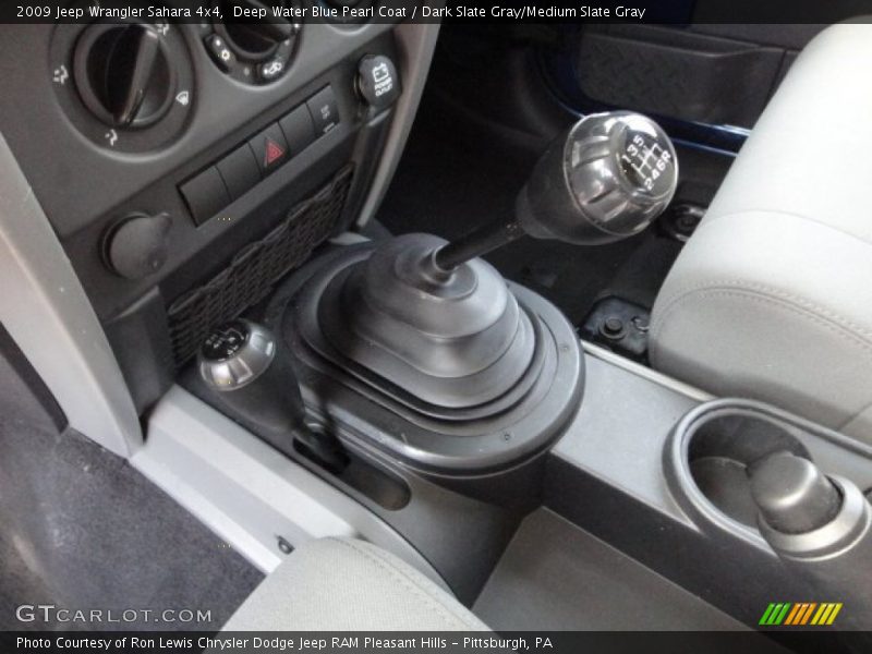 Deep Water Blue Pearl Coat / Dark Slate Gray/Medium Slate Gray 2009 Jeep Wrangler Sahara 4x4
