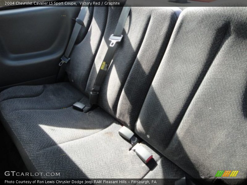Victory Red / Graphite 2004 Chevrolet Cavalier LS Sport Coupe