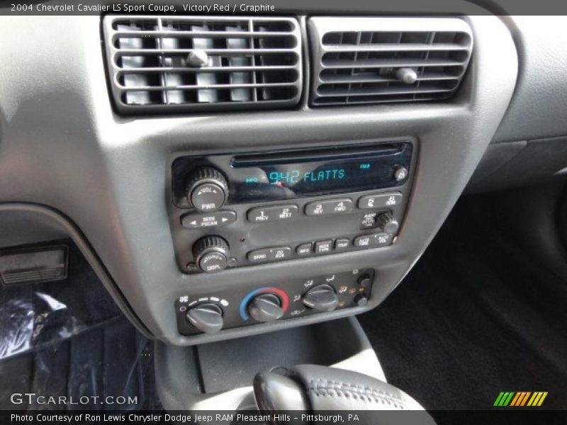 Victory Red / Graphite 2004 Chevrolet Cavalier LS Sport Coupe