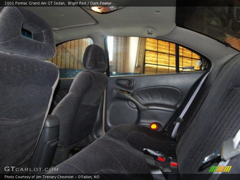 Bright Red / Dark Pewter 2001 Pontiac Grand Am GT Sedan