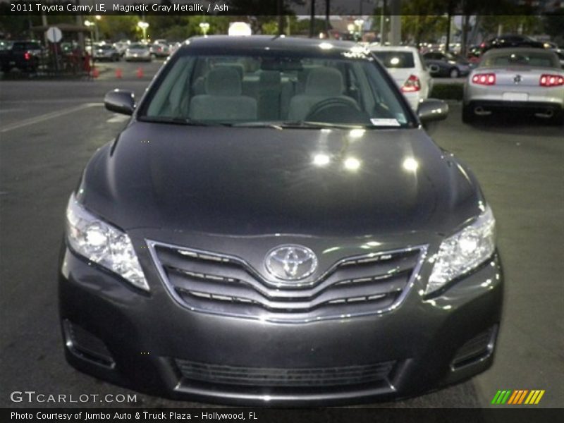 Magnetic Gray Metallic / Ash 2011 Toyota Camry LE