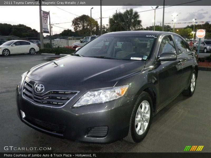 Magnetic Gray Metallic / Ash 2011 Toyota Camry LE