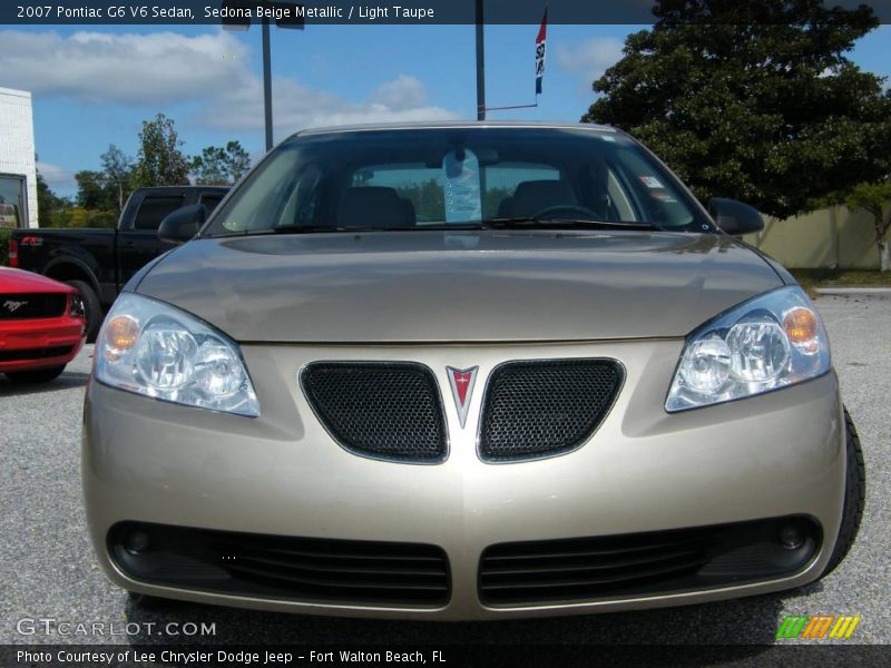 Sedona Beige Metallic / Light Taupe 2007 Pontiac G6 V6 Sedan