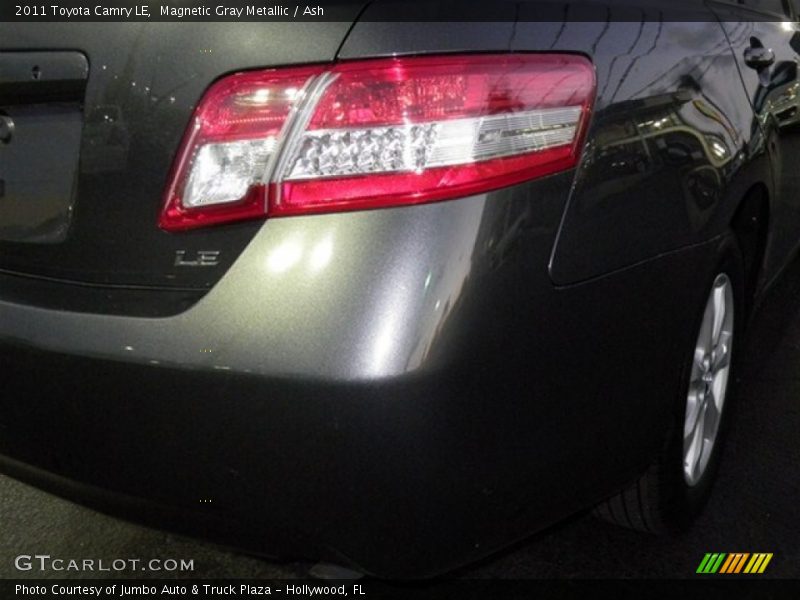 Magnetic Gray Metallic / Ash 2011 Toyota Camry LE