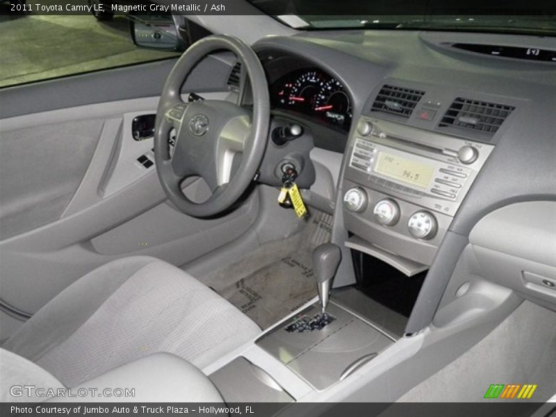 Magnetic Gray Metallic / Ash 2011 Toyota Camry LE