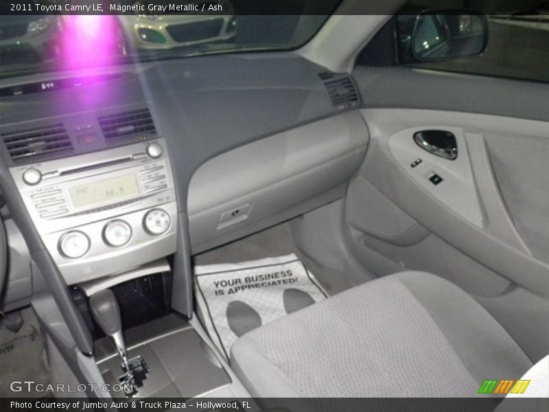 Magnetic Gray Metallic / Ash 2011 Toyota Camry LE