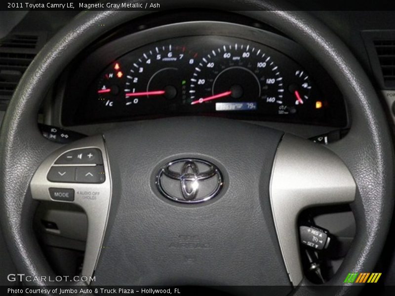Magnetic Gray Metallic / Ash 2011 Toyota Camry LE