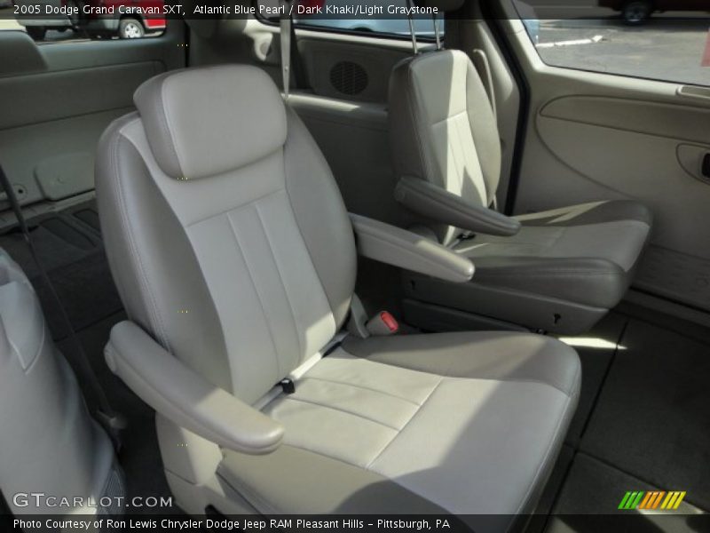 Atlantic Blue Pearl / Dark Khaki/Light Graystone 2005 Dodge Grand Caravan SXT