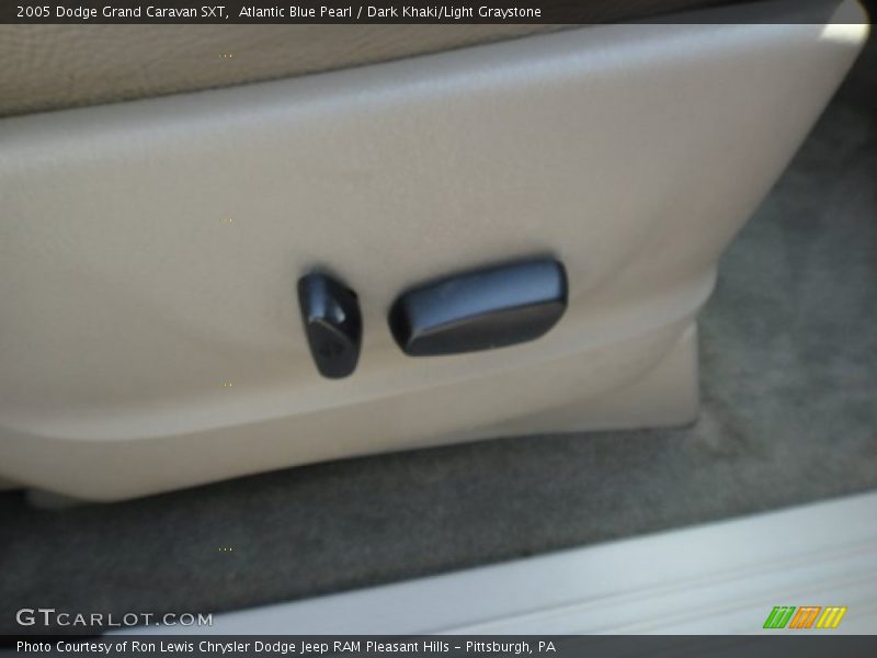 Atlantic Blue Pearl / Dark Khaki/Light Graystone 2005 Dodge Grand Caravan SXT