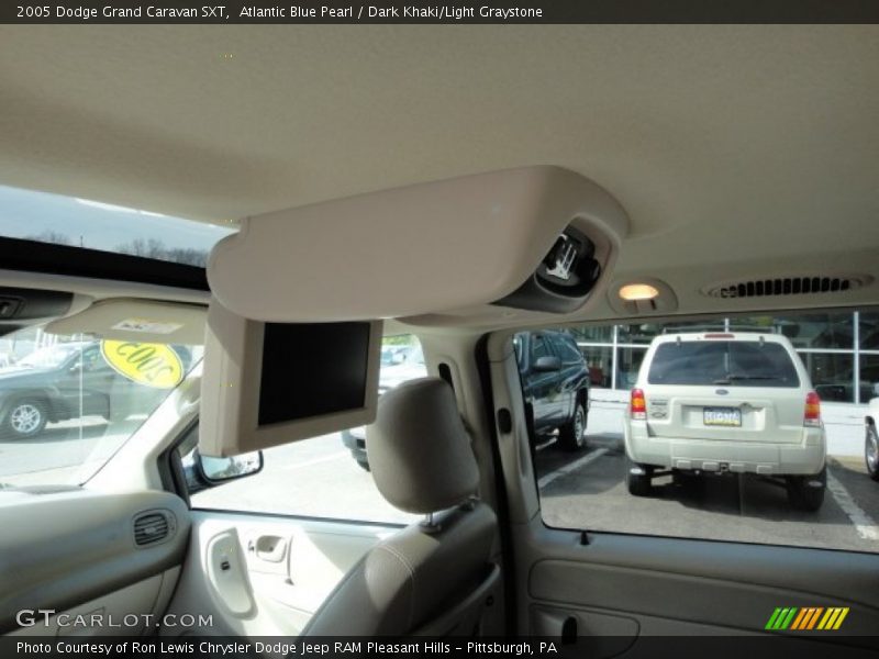 Atlantic Blue Pearl / Dark Khaki/Light Graystone 2005 Dodge Grand Caravan SXT