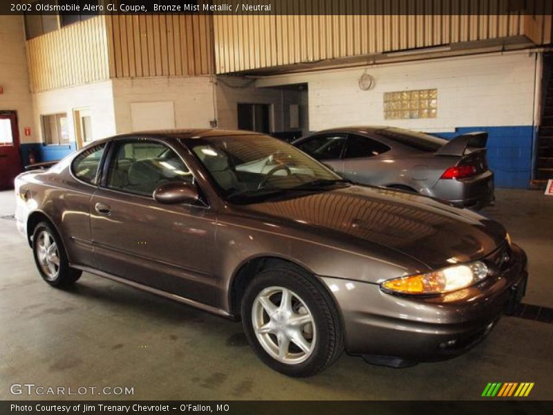 Bronze Mist Metallic / Neutral 2002 Oldsmobile Alero GL Coupe