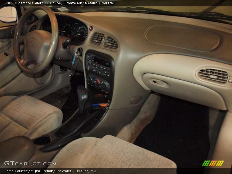 Bronze Mist Metallic / Neutral 2002 Oldsmobile Alero GL Coupe