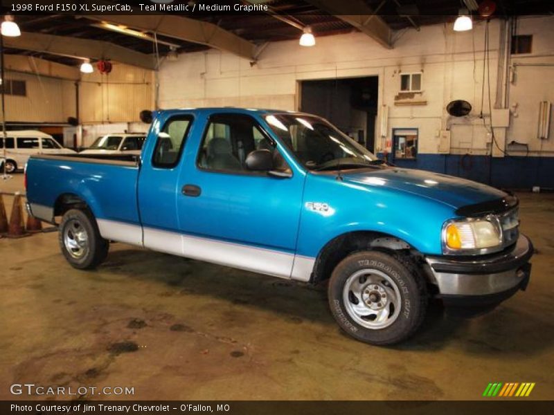  1998 F150 XL SuperCab Teal Metallic