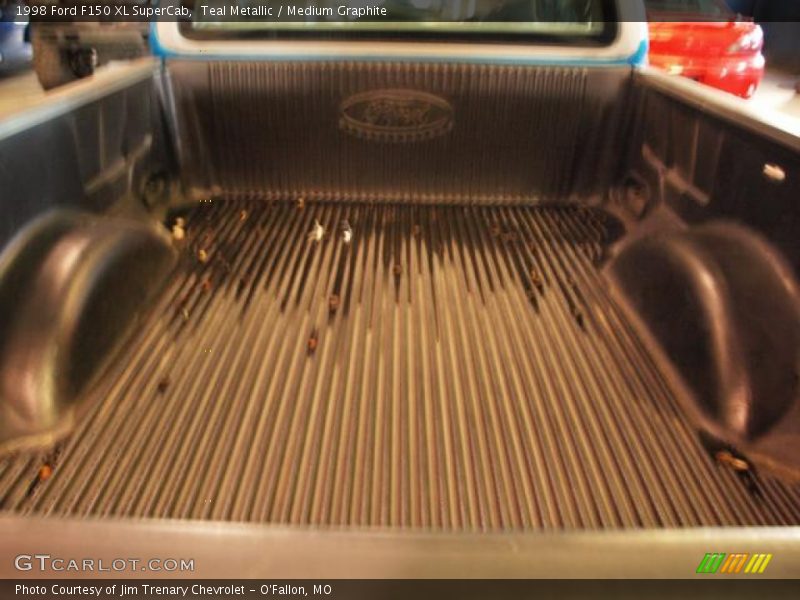 Teal Metallic / Medium Graphite 1998 Ford F150 XL SuperCab