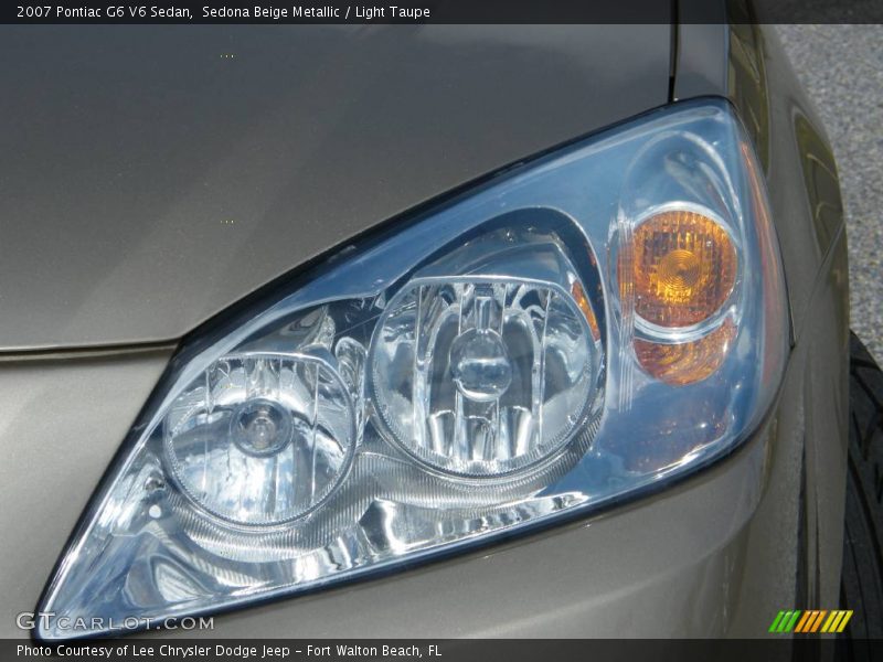 Sedona Beige Metallic / Light Taupe 2007 Pontiac G6 V6 Sedan