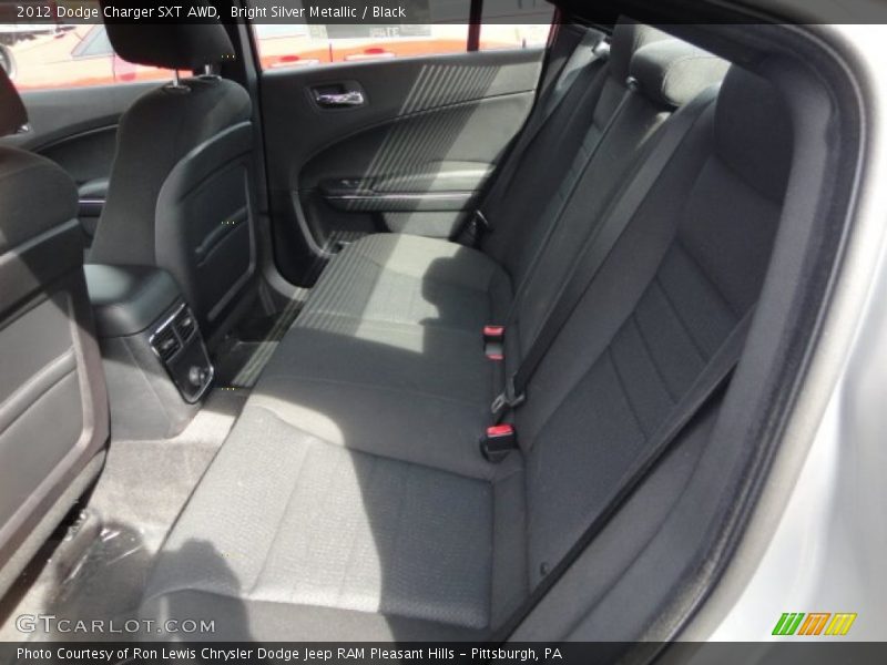 Bright Silver Metallic / Black 2012 Dodge Charger SXT AWD