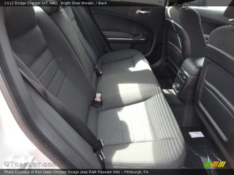 Bright Silver Metallic / Black 2012 Dodge Charger SXT AWD