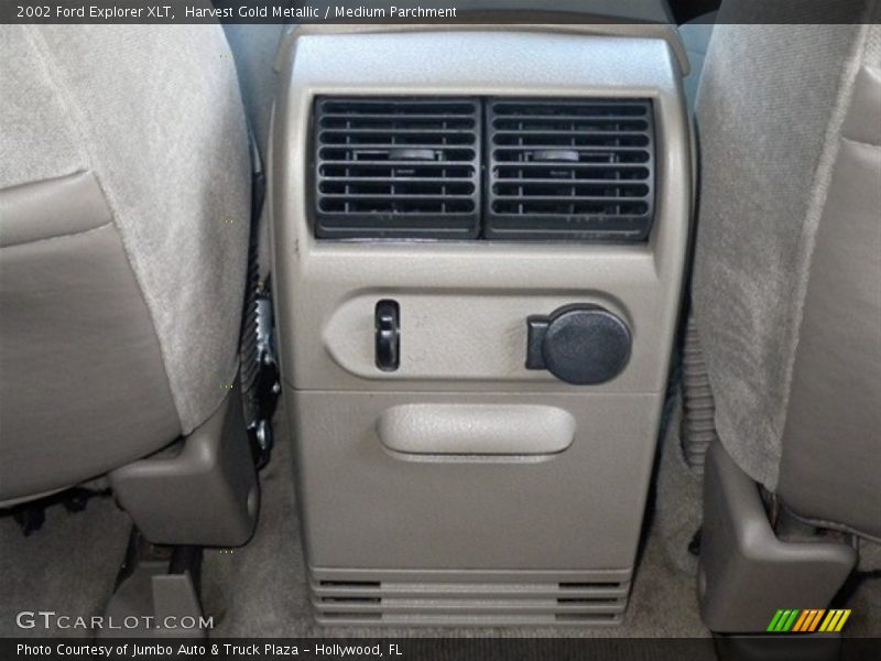 Harvest Gold Metallic / Medium Parchment 2002 Ford Explorer XLT