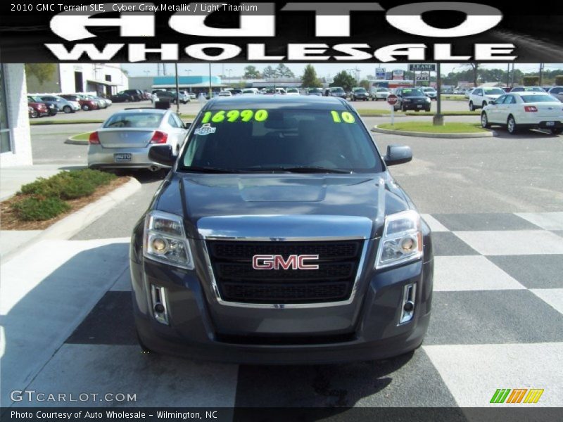 Cyber Gray Metallic / Light Titanium 2010 GMC Terrain SLE
