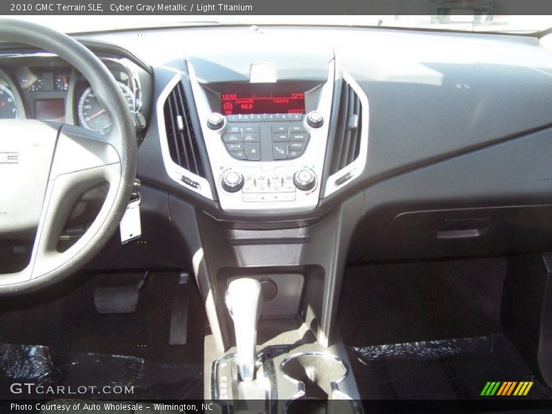 Cyber Gray Metallic / Light Titanium 2010 GMC Terrain SLE
