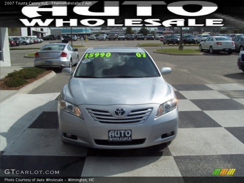 Titanium Metallic / Ash 2007 Toyota Camry XLE