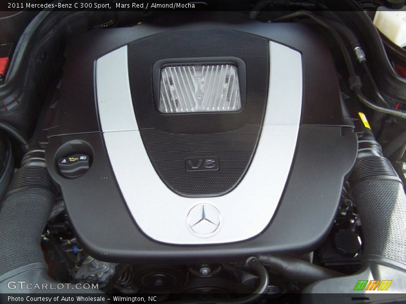 Mars Red / Almond/Mocha 2011 Mercedes-Benz C 300 Sport