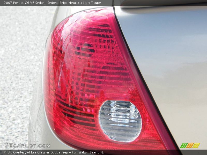 Sedona Beige Metallic / Light Taupe 2007 Pontiac G6 V6 Sedan