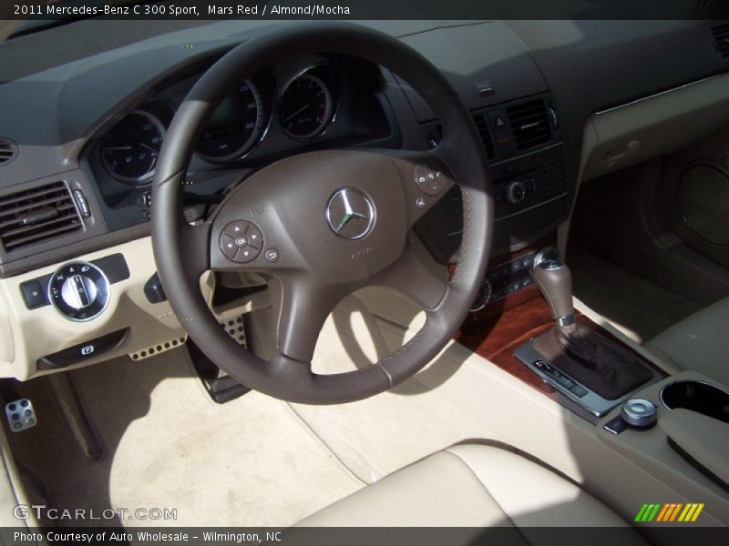 Mars Red / Almond/Mocha 2011 Mercedes-Benz C 300 Sport
