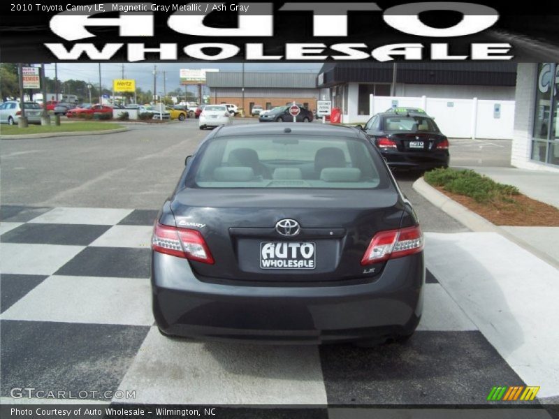 Magnetic Gray Metallic / Ash Gray 2010 Toyota Camry LE