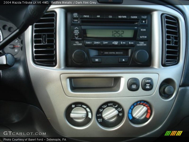 Redfire Metallic / Dark Flint Grey 2004 Mazda Tribute LX V6 4WD