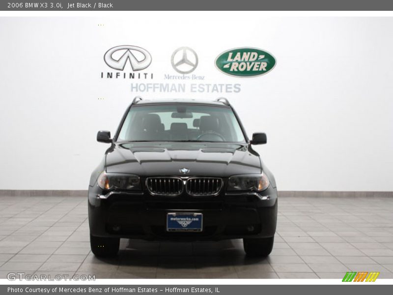 Jet Black / Black 2006 BMW X3 3.0i