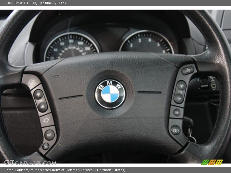 Jet Black / Black 2006 BMW X3 3.0i