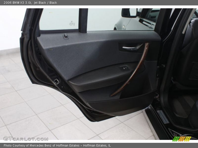 Jet Black / Black 2006 BMW X3 3.0i