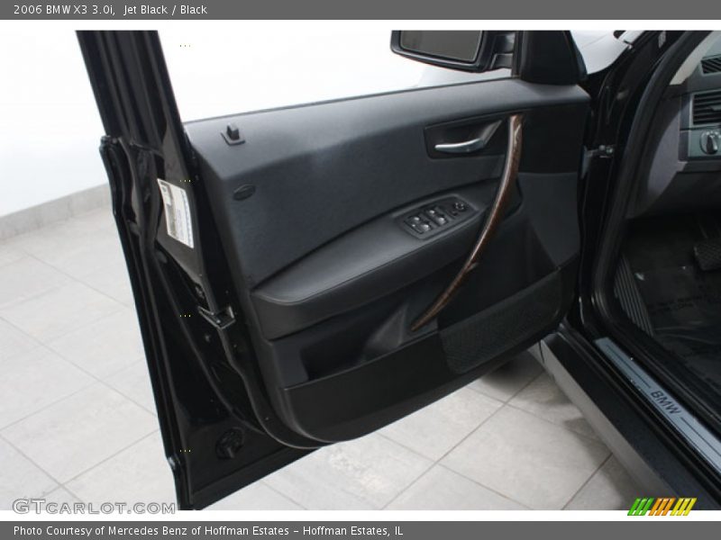 Jet Black / Black 2006 BMW X3 3.0i